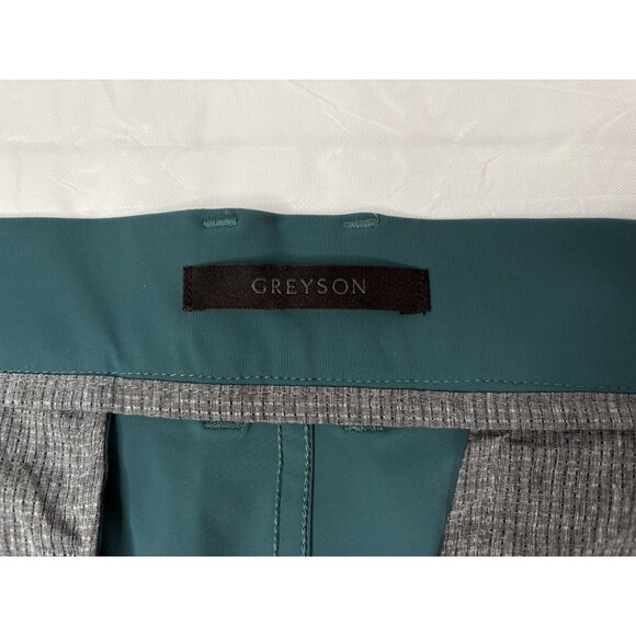 Greyson Montauk Sport Jogger Golf Pants Men’s 36x30 Green Stretch Performance - Picture 5 of 13